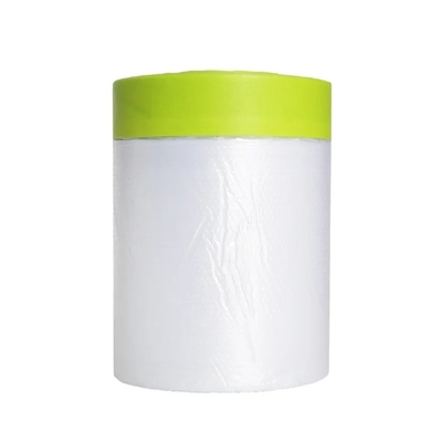 HDPE 프리 녹화된 마스킹 막 실내 야외 보호하는 플라스틱 박막 페인트 용법