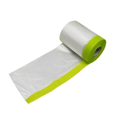 HDPE 프리 녹화된 마스킹 막 실내 야외 보호하는 플라스틱 박막 페인트 용법